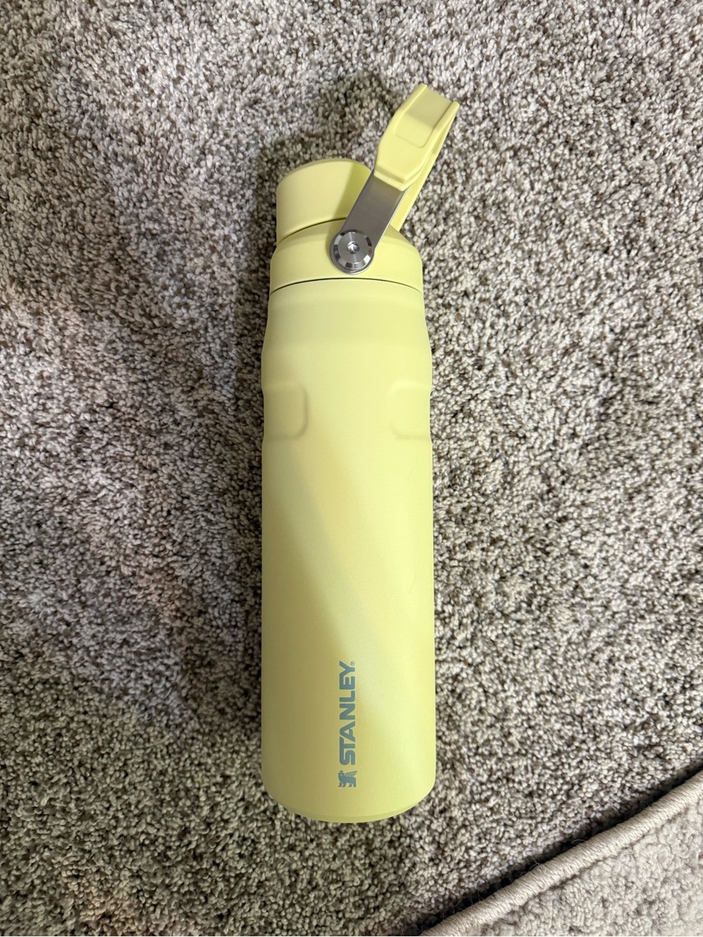 Stanley Lemon Yellow Insulated Bottle with Flip Handle